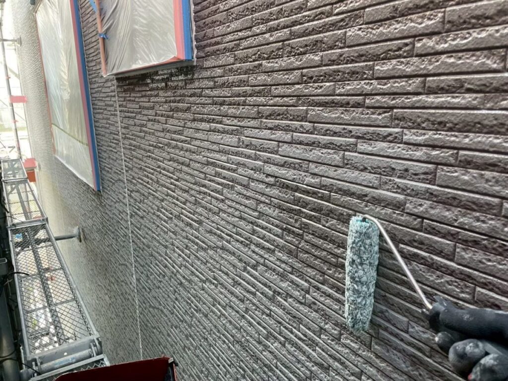 中央区-S様邸-屋根、壁-庇-塗装下2