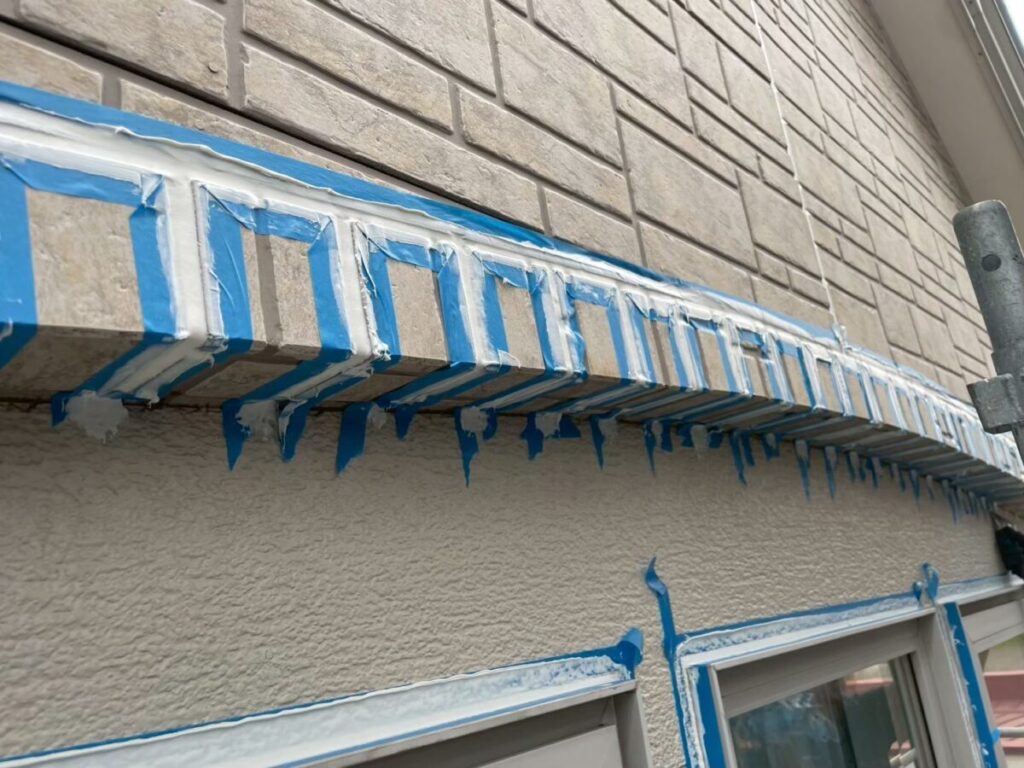 北区-T様邸-外壁、屋根-コーキング2
