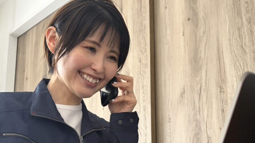 電話受付中写真